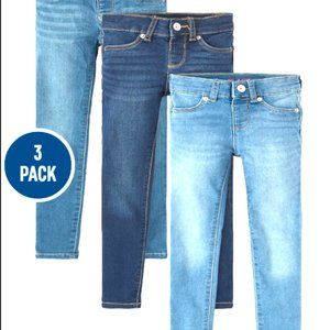 Children's place Girls Legging Jeans 3-Pack - Vaile Wash - Size 8